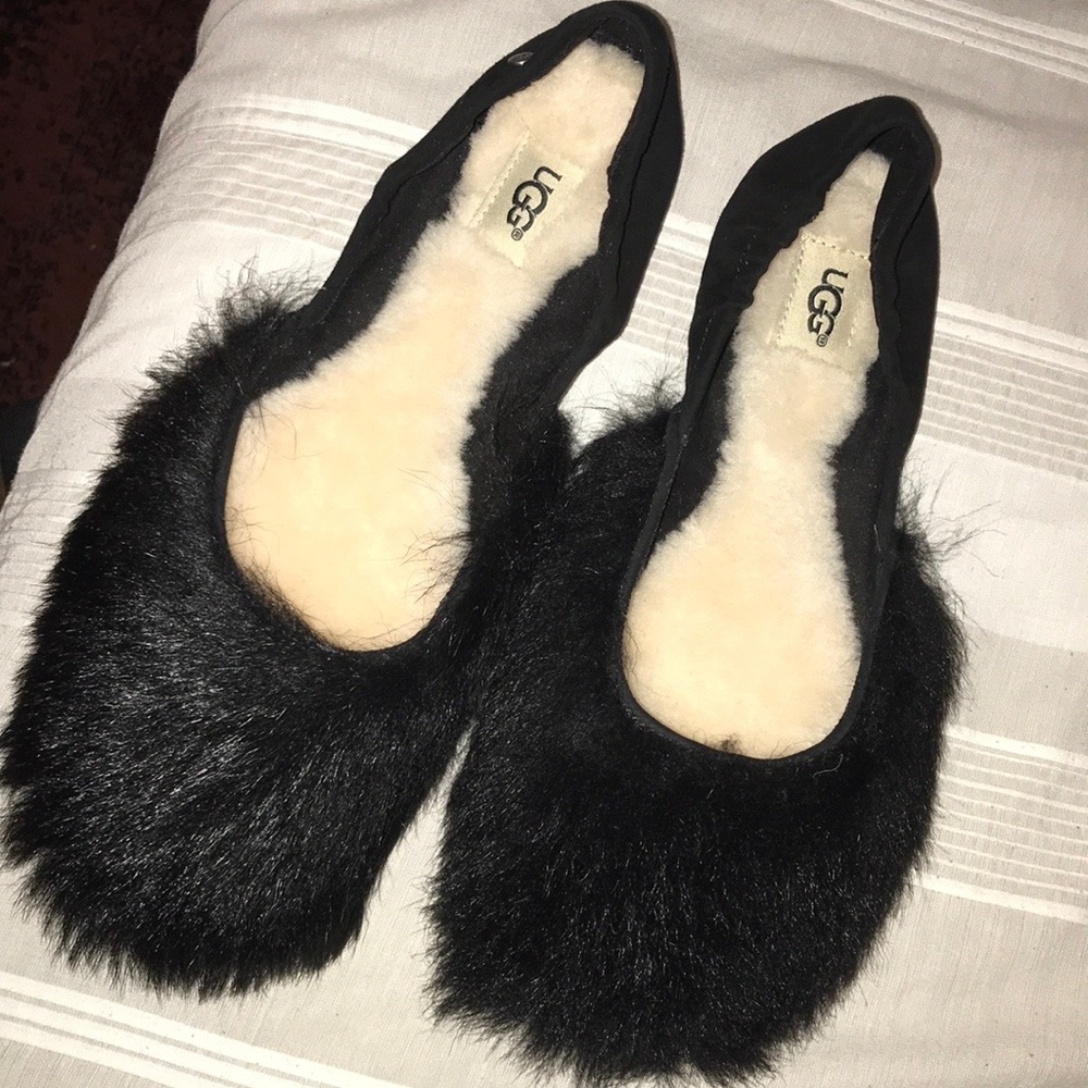 Furry Ugg Slippers